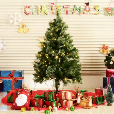 HOMCOM® Künstlicher Weihnachtsbaum | Tannenbaum | Inkl. Metallständer | Ø80 x 120 cm | Grün