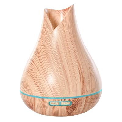 HOMCOM® Aroma Diffuser Luftbefeuchter Autoabschaltung Farbwechsel 300 ml Natur