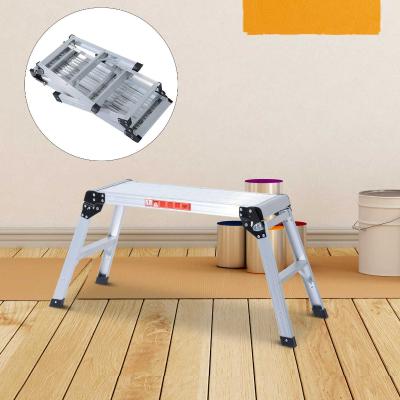 HOMCOM® Trittbank Trittleiter Alu klappbar