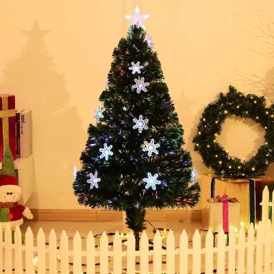 HOMCOM® Künstlicher Weihnachtsbaum | Tannenbaum | ∅60 x 120 cm | Grün