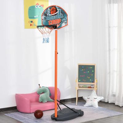 HOMCOM® Kinder Basketballständer Basketballkorb Einstellbare mit Ständer Blau+Schwarz