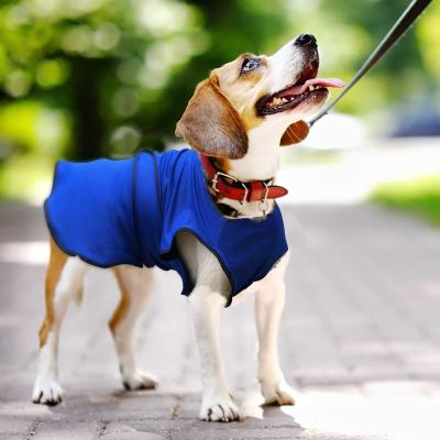 PawHut® Hunde Kühlweste Kühljacke Cooling Vest schnelle Abkühlung Polyester Blau Ø40 x 46 cm