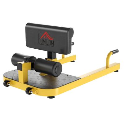 HOMCOM® Beintrainer Kniebeugen Bauch Gesäß Trainer Sissy Squat verstellbar rollbar