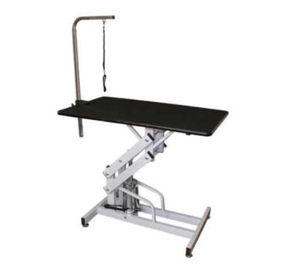 PawHut Hydraulische trimtafel tafel voor het trimmen incl. trimarm hondenverzorging, lichaamsverzorging