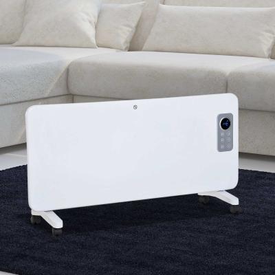 HOMCOM® GRZEJNIK ELEKTRYCZNY Z TIMEREM I PILOTEM 1000/2000W biały