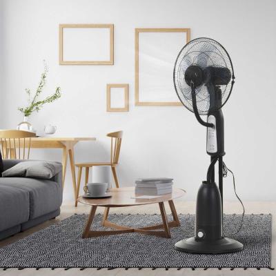 HOMCOM® Wentylator Stojący z Rozpylaczem Wody Pilot 3 Tryby Metal