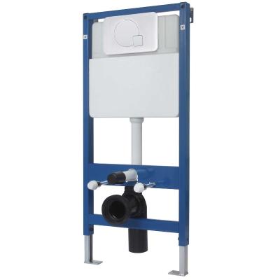 HOMCOM STELAŻ PODTYNKOWY WC SPŁUCZKA 107CM biały