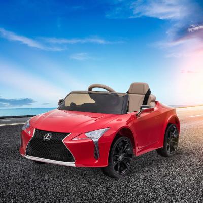 Samochód dziecięcy Lexus samochód elektryczny dla dzieci z muzyką MP3 światłami czerwony