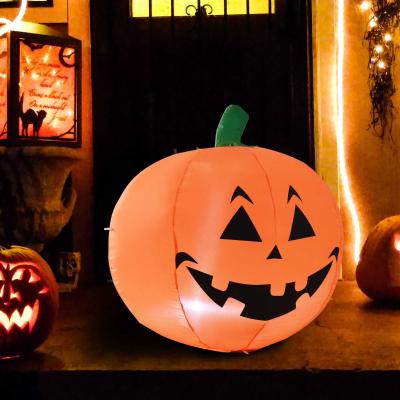 HOMCOM DEKORACJA HALLOWEEN SAMONADMUCHIWANA DYNIA OŚWIETLENIE LED
