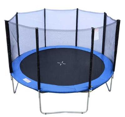HOMCOM TRAMPOLINA OGRODOWA Z SIATKĄ ZABEZPIECZAJĄCĄ Ø 244 cm