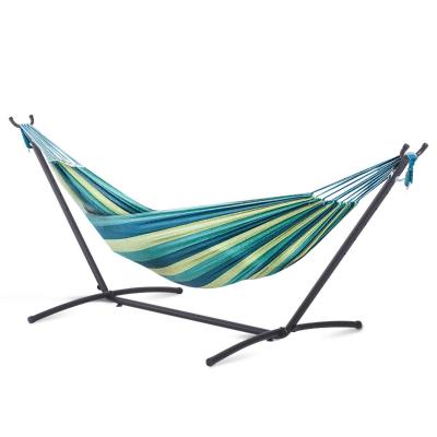 Outsunny® STELAŻ STOJAK NA HAMAK Z HAKAMI OGRÓD PLAŻA metal