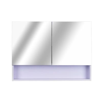 HOMCOM SZAFKA ŁAZIENKOWA WISZĄCA LUSTRO LED 10W