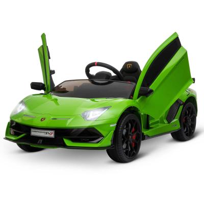 Lamborghini SVJ samochód dla dzieci 3-8 lat z MP3 Green HOMCOM®