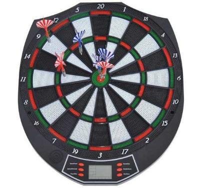HOMCOM DART TARCZA ELEKTRONICZNA 6 RZUTEK