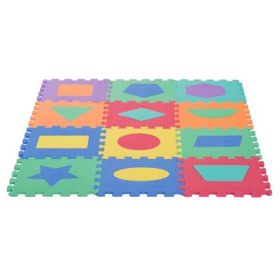 HOMCOM MATA DLA DZIECI PUZZLE, 12-CZĘŚCIOWA, ZMYWALNA