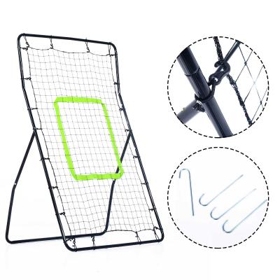 HOMCOM KICKBACK REBOUNDER RAMA Z SIATKĄ BRAMKA TRENINGOWA