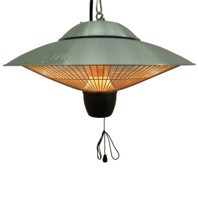 Outsunny SUFITOWY PROMIENNIK PODCZERWIENI 1500W Φ 42,5 x W 25cm srebrny