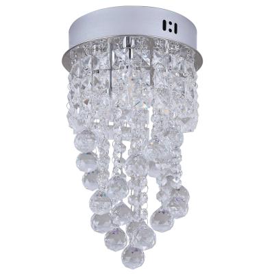 HOMCOM® LAMPA SUFITOWA ŻYRANDOL kryształowy