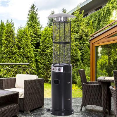 Grzejnik gazowy ogrzewacz tarasowy promiennik gazowy parasol grzewczy stal nierdzewna 5–11 kW