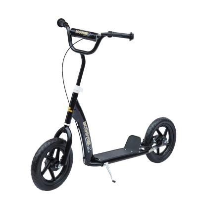 HOMCOM HULAJNOGA DLA DZIECI SCOOTER HULAJNOGA MIEJSKA KICKBOARD 12 CALI czarna