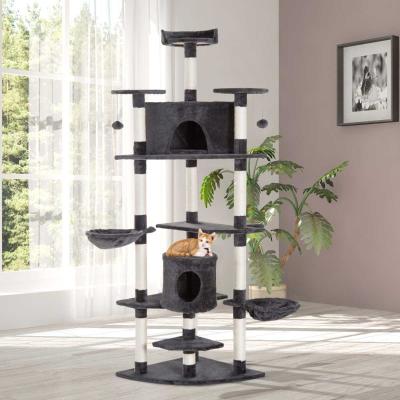PawHut DRAPAK DLA KOTA DOMEK legowisko 200 cm