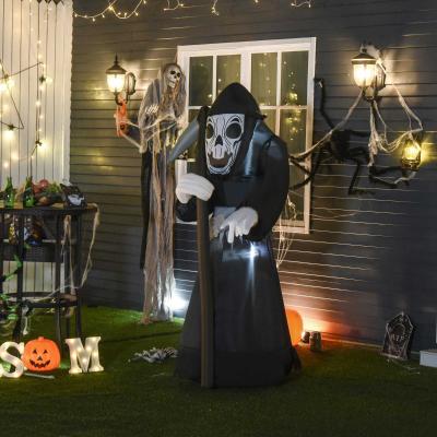 Halloween Nadmuchiwana kostucha Żniwiarz Dmuchana postać 180 cm