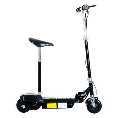 HOMCOM Hulajnoga Elektryczna Z Siedzeniem 120 W czarna