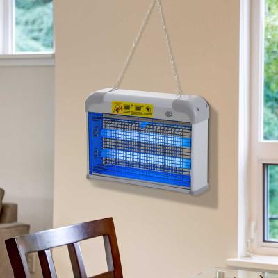 Outsunny® URZĄDZENIE OWADOBÓJCZE PUŁAPKA NA KOMARY ELEKTRYCZNE 20W szare 37,5 x 8,5 x 26,5cm