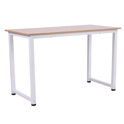 HOMCOM® BIURKO KOMPUTEROWE STÓŁ BIUROWY biały 120 x 60 x 76 cm