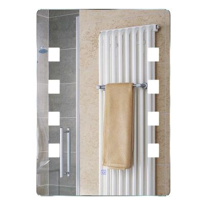HOMCOM LUSTRO ŚCIENNE ŁAZIENKOWE PODŚWIETLANE LED 60 x 80 x 4cm