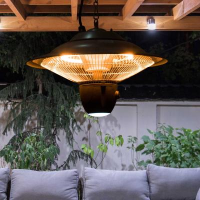 Outsunny PODGRZEWACZ TARASOWY Z DIODĄ LED 1500 W srebrny