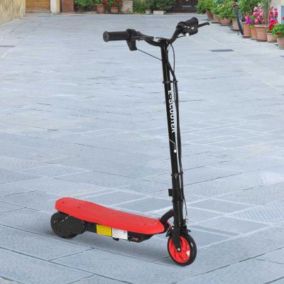 HOMCOM® HULAJNOGA ELEKTRYCZNA DZIECIĘCA E-SCOOTER metal czerwony