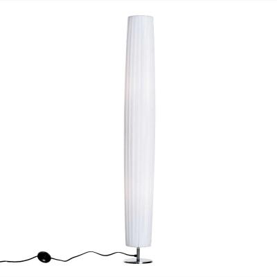 HOMCOM LAMPA STOJĄCA PODŁOGOWA ZE STALI NIERDZEWNEJ SALON E27 120CM biała