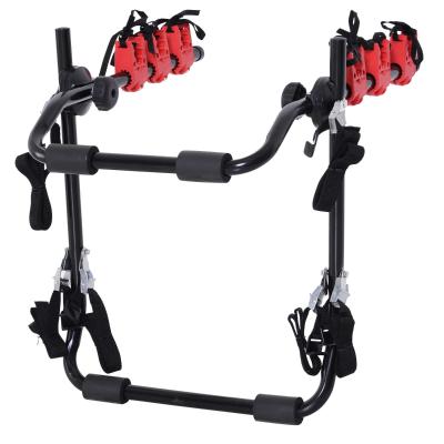 HOMCOM® BAGAŻNIK NA HAK 3 ROWERY SKŁADANY METAL TWORZYWO