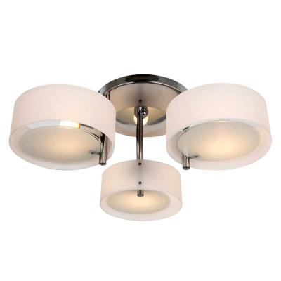 HOMCOM ŻYRANDOL AKRYLOWY LAMPA SUFITOWA WISZĄCA CHROM 40W