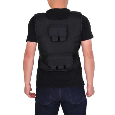 HOMCOM® Kamizelka Treningowa z Obciążeniem 15 kg Trening Siłowy Fitness Oxford Żelazo Czarny