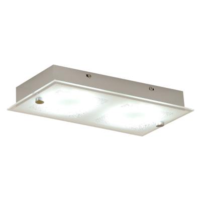 HOMCOM LED LAMPA SUFITOWA 2-PUNKTOWA 12 W srebrna