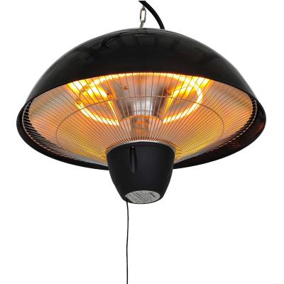 Outsunny PROMIENNIK CIEPŁA PODCZERWIENI SUFITOWY 1500 W czarny