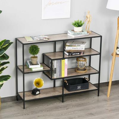 HOMCOM regał, biblioteczka regał magazynowy styl industrialny