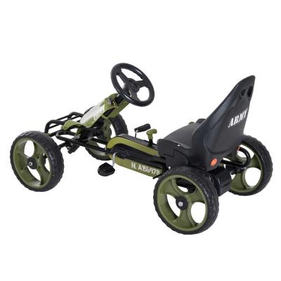 HOMCOM® SAMOCHÓD NA PEDAŁY GOKART DLA DZIECI OD 3 LAT zielony