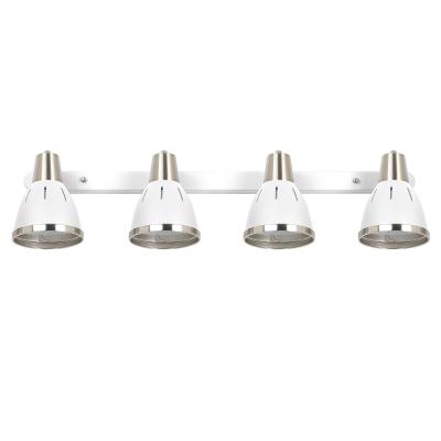 HOMCOM® KINKIET ZESTAW 4 REFLEKTORÓW ŚCIENNYCH OBROTOWA LAMPA PUNKTOWA
