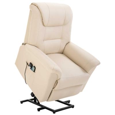 HOMCOM Elektrischer Massage-Liegestuhl mit Vibrierendemassage Heizfunktion Aufstehhilfe