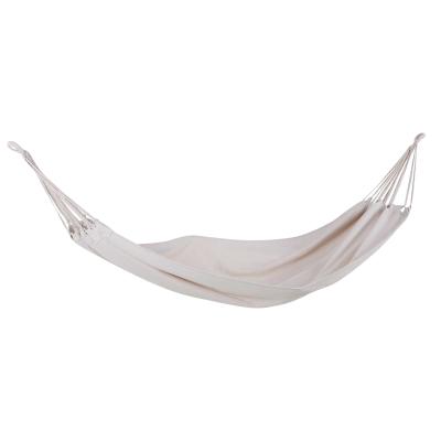 Hangmat hangende ligmat meerdere personen familiehangmat crème 200 x 100 cm