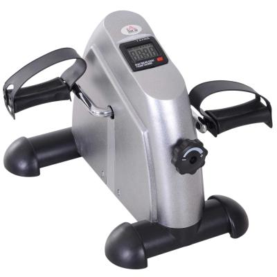 HOMCOM Heimtrainer Mini Bike Pedaltrainer Trainingsrad Fahrradgerät mit LCD-Display