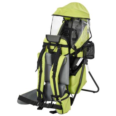 HOMCOM Hikers Ergonomic Baby Backpack w/ Rain Cover