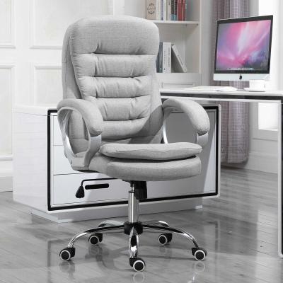 Krzesło biurowe funkcja przechylania ergonomiczne krzesło obrotowe 360° z regulacją wysokości 2 kolory