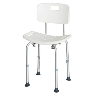 HOMCOM Bath Chair Shower Seat Safety Bathroom Elderly Aids Adjustable Positions