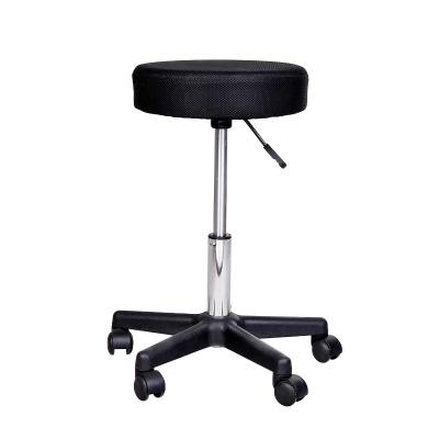 HOMCOM Salon Spa Swivel Stool W/Changeable Covers: Red, White, Black