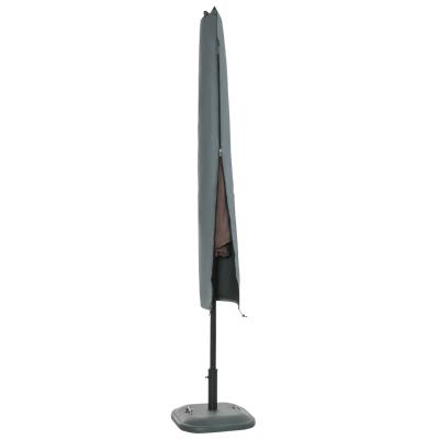 Outsunny Garden Offset Umbrella Parasol Waterproof Cover-Grey