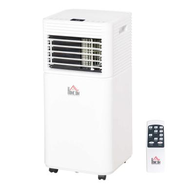 HOMCOM 785W Portable Air Conditioner 4 Modes LED Display 24 Timer Home Office White